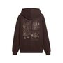 Puma M PUMA X HYROX HEAVYWEIGHT HOODIE - Chocolate Brown