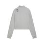 Puma W PUMA x HYROX CLOUDSPUN 1/4 ZIP - Light Gray Heather