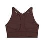 Puma W PUMA X HYROX SHAPELUXE HIGH NECK BRA - Chocolate Brown