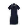 Puma W Pique Golf Dress - Deep Navy-Warm White
