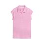 Puma W Pique YD Stripe Cap Sleeve - White Glow-Pink Opal
