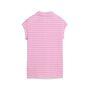 Puma W Pique YD Stripe Cap Sleeve - White Glow-Pink Opal