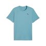 Puma M TAD ESSENTIALS SOLID CAT TEE (LC small cat) - Baltic Sea Blue