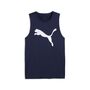 Puma M TAD ESSENTIAL Sleeveless Tank - PUMA Navy