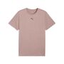 Puma M TAD ESSENTIALS HEATHER CAT Tee (CF small cat) - Sandstone Heather
