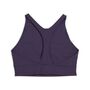 Puma SHAPELUXE HIGH NECK BRA - MID - Deep Plum