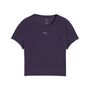 Puma W SHAPELUXE BABY TEE - Deep Plum