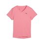 Puma W TAD ESSENTIAL VNECK Tee - Wild Pink