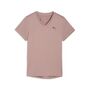 Puma W TAD ESSENTIAL VNECK Tee - Sandstone