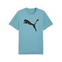 Puma M TAD ESSENTIALS Solid Cat Tee (CF big cat) - Baltic Sea Blue