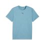 Puma M TAD ESSENTIALS HEATHER CAT Tee (CF small cat) - Baltic Sea Blue Heather