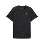 Puma M PWRTRAIN JACQUARD TEE - PUMA Black