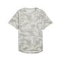 Puma M PWRTRAIN AOP TEE - Glacial Gray-Apple Spritz