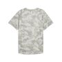 Puma M PWRTRAIN AOP TEE - Glacial Gray-Apple Spritz