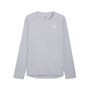 Puma M RUN VELOCITY LONG SLEEVE (POLY) - Vibrant Silver