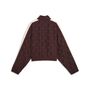 Puma T7 Jacquarded Woven Relaxed Track Jacket - Chocolate Brown