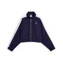 Puma T7 Jacquarded Woven Relaxed Track Jacket - Deep Plum