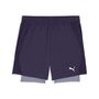 Puma M RUN VELOCITY 2IN1 SHORT - Deep Plum