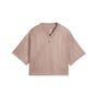 Puma W Puma League Jersey Top - Sandstone