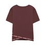 Puma W Puma Strong Cross Back Tee - Chocolate Brown