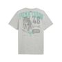 Puma M GRAPHIC TEE 1 - Light Gray Heather