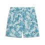 Puma M TAD ESSENTIALS  AOP 7 WOVEN SHORT - Baltic Sea Blue