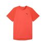 Puma M PWRTRAIN FABRIC MIX TEE - Red Glamour