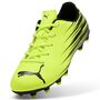 Puma ATTACANTO II FG/AG Jr - Yellow Alert-PUMA Black