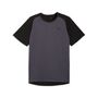 Puma M PWRTRAIN FABRIC MIX TEE - Galactic Gray