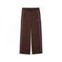 Puma T7 Piping Relaxed Woven Track Pants op - Chocolate Brown