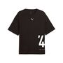 Puma M GRAPHIC OVERSIZED TEE - PUMA Black