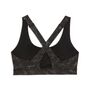 Puma Cloudspun Bra AOP - Mid - PUMA Black