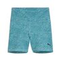 Puma W TAD ESSENTIAL PEBBLE 5 SHORT TIGHT - AOP - Baltic Sea Blue