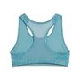 Puma 4KEEPS BRA - PADDED - PEBBLE PRINT - Baltic Sea Blue