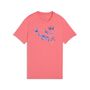Puma TAD ESS Logo Graphic Tee G - Wild Pink