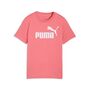 Puma ESS No. 1 Logo Tee G - Wild Pink