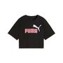 Puma ESS 2 COLOR No. 1 Logo Short Length Tee G - PUMA Black-Wild Pink