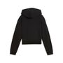 Puma ESS 2 COLOR No. 1 Logo Short Length Hoodie TR G - PUMA Black-Wild Pink