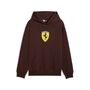 Puma Ferrari Shield Hoodie - Chocolate Brown