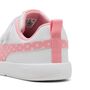 Puma Courtflex V3 Dotty V PS - PUMA White-Pinkscape-Silver Mist