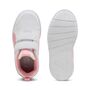 Puma Courtflex V3 Dotty V PS - PUMA White-Pinkscape-Silver Mist