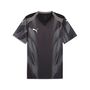 Puma teamFINAL Graphic Jersey - PUMA Black-PUMA White-Flat Medium Gray