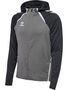 Hummel hmlLEAD 2.0 ZIP HOODIE - STEEL GRAY/ASPHALT