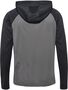 Hummel hmlLEAD 2.0 ZIP HOODIE - STEEL GRAY/ASPHALT