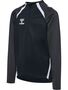 Hummel hmlLEAD 2.0 HALF ZIP KIDS - BLACK/ASPHALT