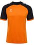 Hummel hmlMATCH League Jersey S/s - Orange Tiger/black