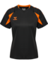 Hummel hmlCORE 2.0 Jersey S/s Woman - Black/orange Tiger