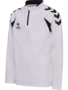 Hummel hmlCORE 2.0 HALF ZIP KIDS - WHITE/BLACK