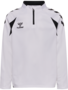 Hummel hmlCORE 2.0 HALF ZIP KIDS - WHITE/BLACK