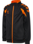 Hummel hmlCORE 2.0 Track Zip Jacket Kids - Black/orange Tiger
